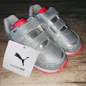 PUMA KINDER FIT SPARKLING GREY BRAND NEW WITH TAGS